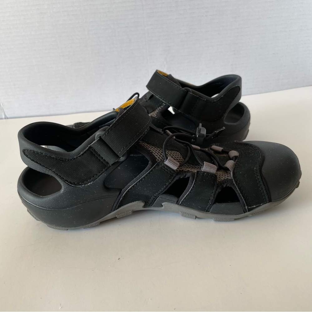 Teva Black Flintwood Fisherman Sandals Size 8 - Picture 5 of 10